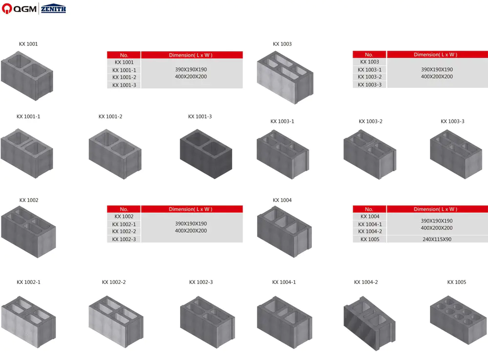 Hollow Brick Mould